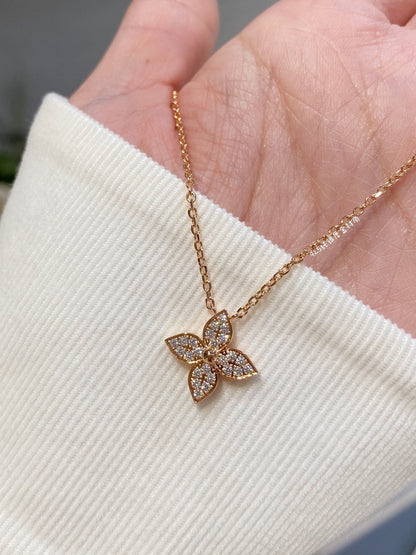 [ELAN LUXE]STAR DIAMOND NECKALCE
