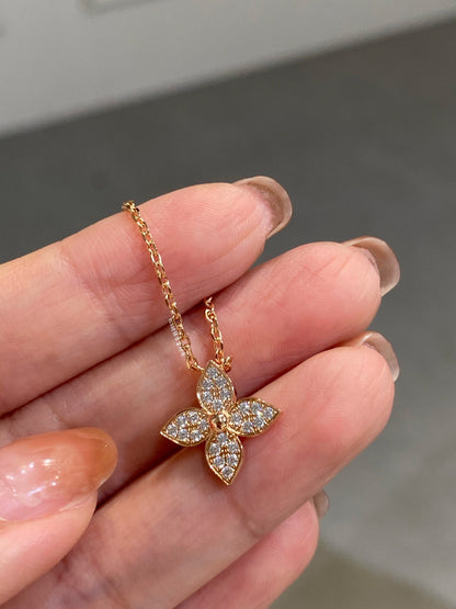 [ELAN LUXE]STAR DIAMOND NECKALCE