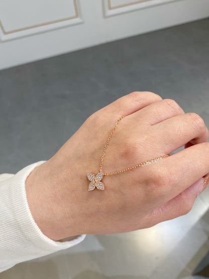 [ELAN LUXE]STAR DIAMOND NECKALCE