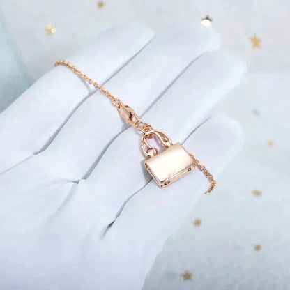 [ELAN LUXE]AMULETTE PEDANT ROSE GOLD NECKLACE