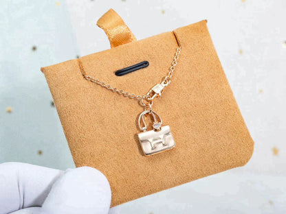 [ELAN LUXE]AMULETTE PEDANT ROSE GOLD NECKLACE