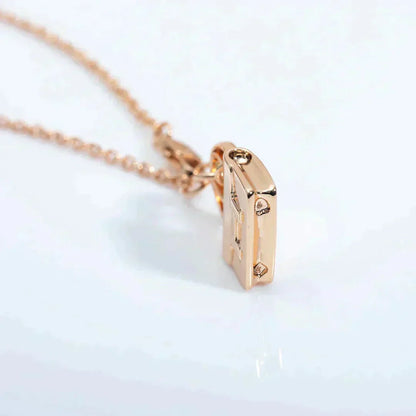 [ELAN LUXE]AMULETTE PEDANT ROSE GOLD NECKLACE