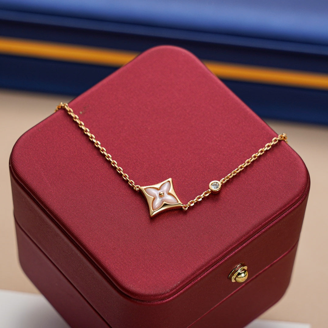 [ELAN LUXE]STAR 1 DIAMOND PINK GOLD BRACELET
