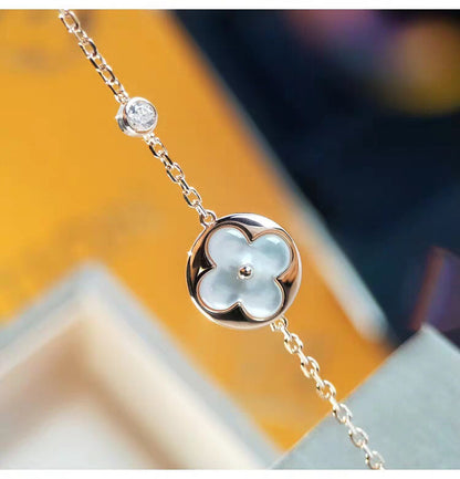 [ELAN LUXE]SUN MOP GOLD 1 DIAMOND NECKLACE
