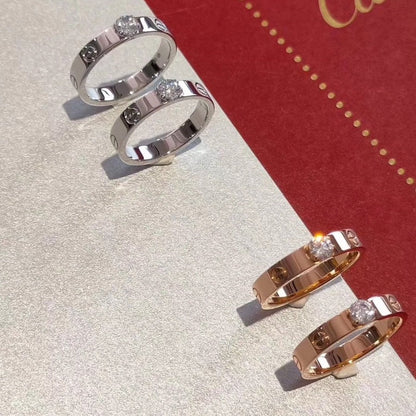 [ELAN LUXE]LOVE RING 3.6MM 1 BIG DIAMOND