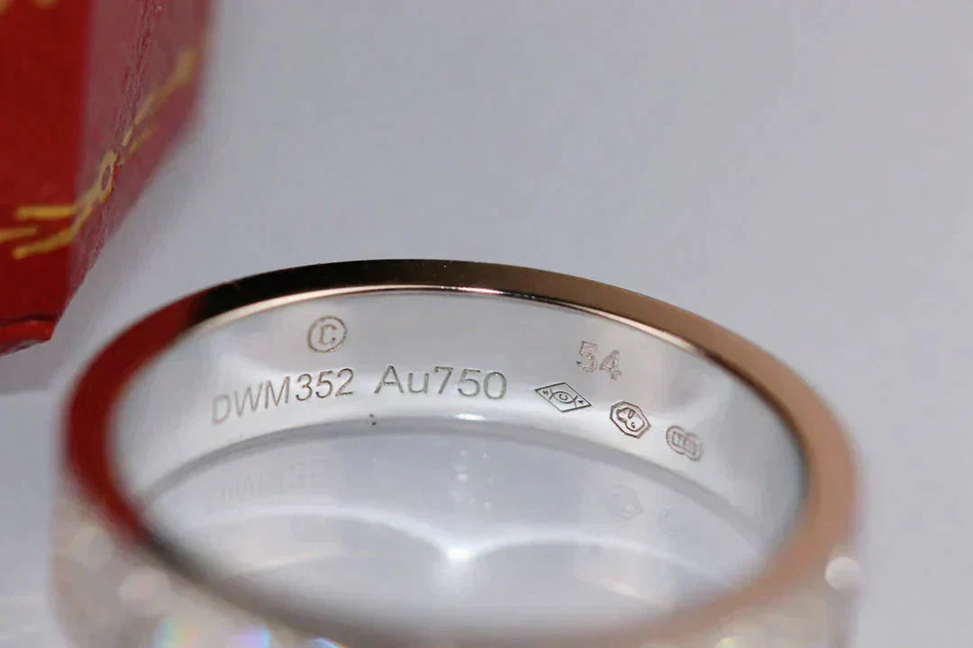 [ELAN LUXE]LOVE RING 3.6MM DIAMOND PAVED