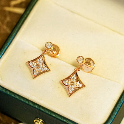 [ELAN LUXE]STAR DIAMONDS EARRINGS GOLD