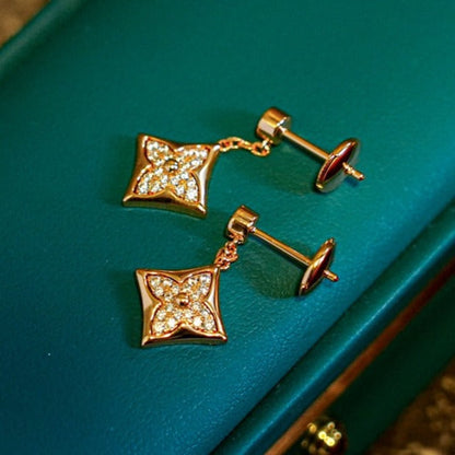 [ELAN LUXE]STAR DIAMONDS EARRINGS GOLD