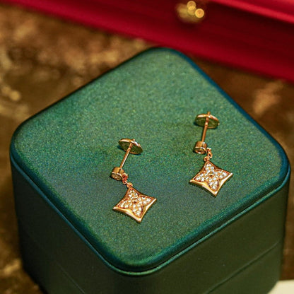 [ELAN LUXE]STAR DIAMONDS EARRINGS GOLD