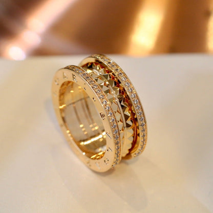 [ELAN LUXE]ZERO 1 GOLD DIAMOND RING