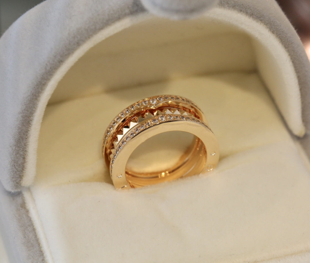 [ELAN LUXE]ZERO 1 GOLD DIAMOND RING