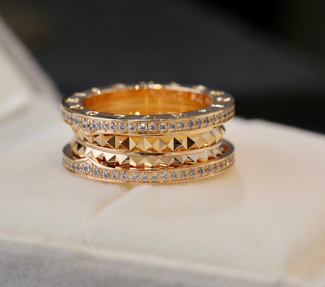 [ELAN LUXE]ZERO 1 GOLD DIAMOND RING