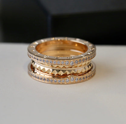 [ELAN LUXE]ZERO 1 GOLD DIAMOND RING