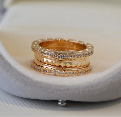 [ELAN LUXE]ZERO 1 GOLD DIAMOND RING