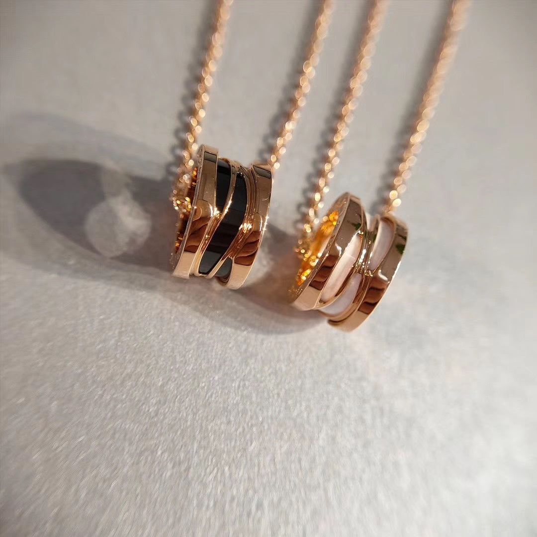 [ELAN LUXE]ZERO 1 NECKLACE PINK GOLD