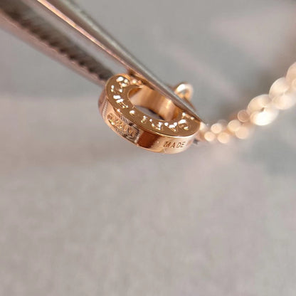[ELAN LUXE]ZERO 1 NECKLACE PINK GOLD
