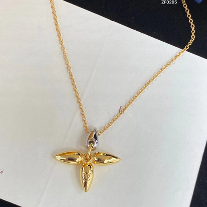 [ELAN LUXE]LOUISETTE PEDANT GOLD NECKLACE