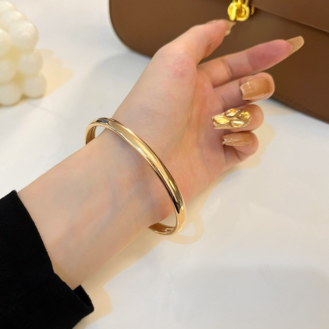 [ELAN LUXE]PANTHERE GOLD DIAMOND OPEN BRACELET