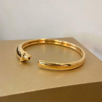 [ELAN LUXE]PANTHERE GOLD OPEN BRACELET