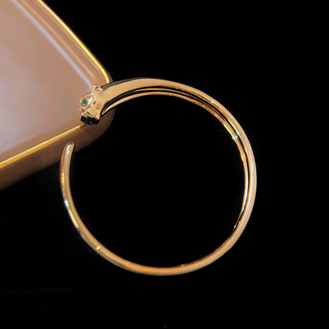 [ELAN LUXE]PANTHERE GOLD OPEN BRACELET