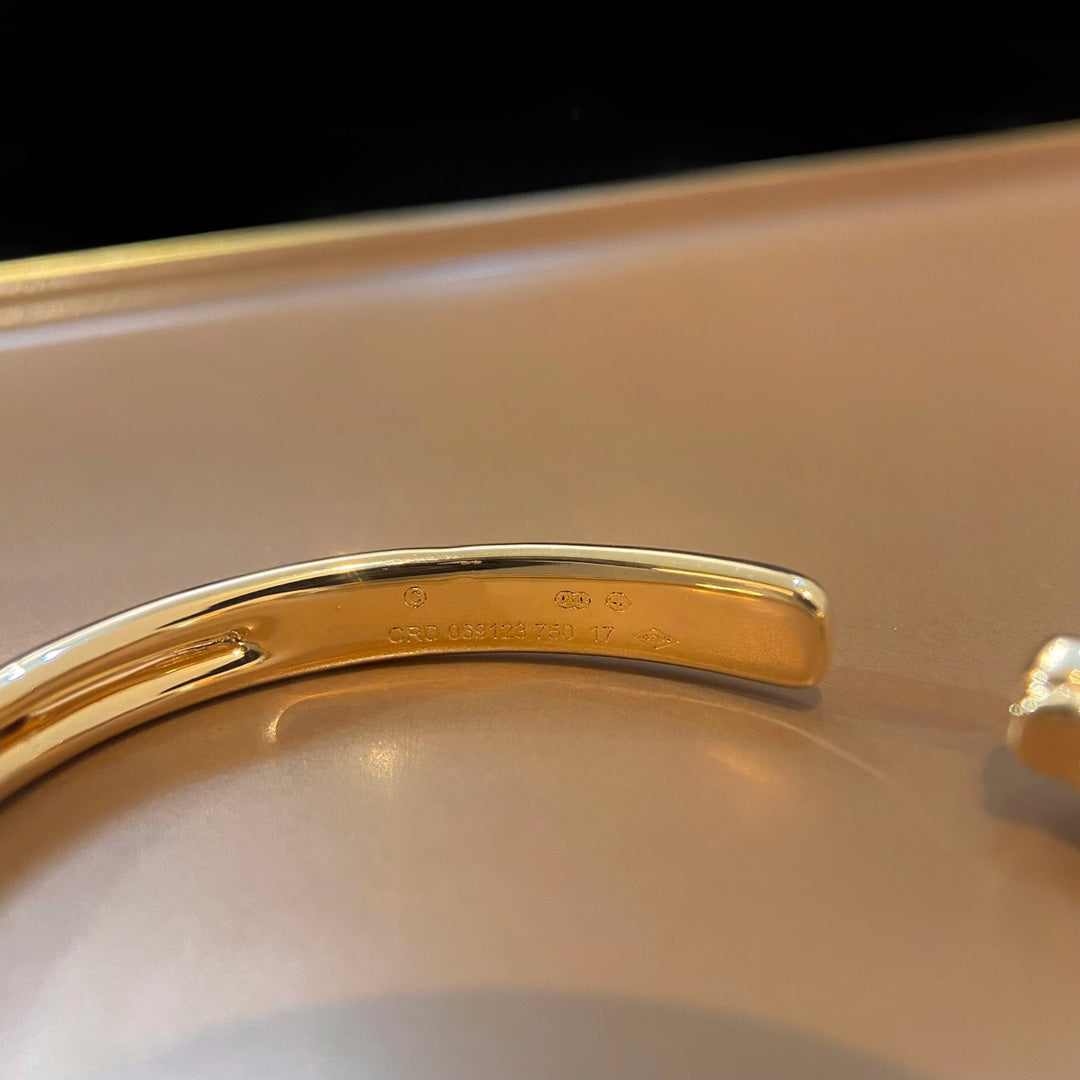 [ELAN LUXE]PANTHERE GOLD OPEN BRACELET