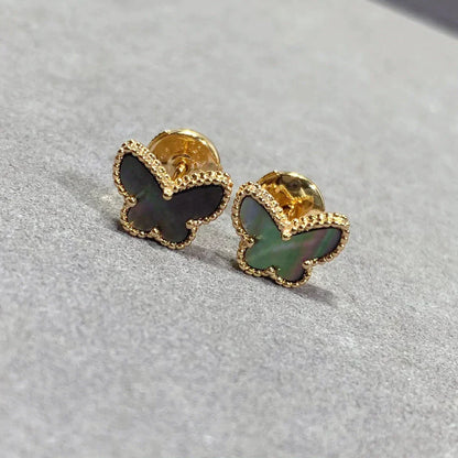 [ELAN LUXE]BUTTERFLY DARK MOP  EARRINGS