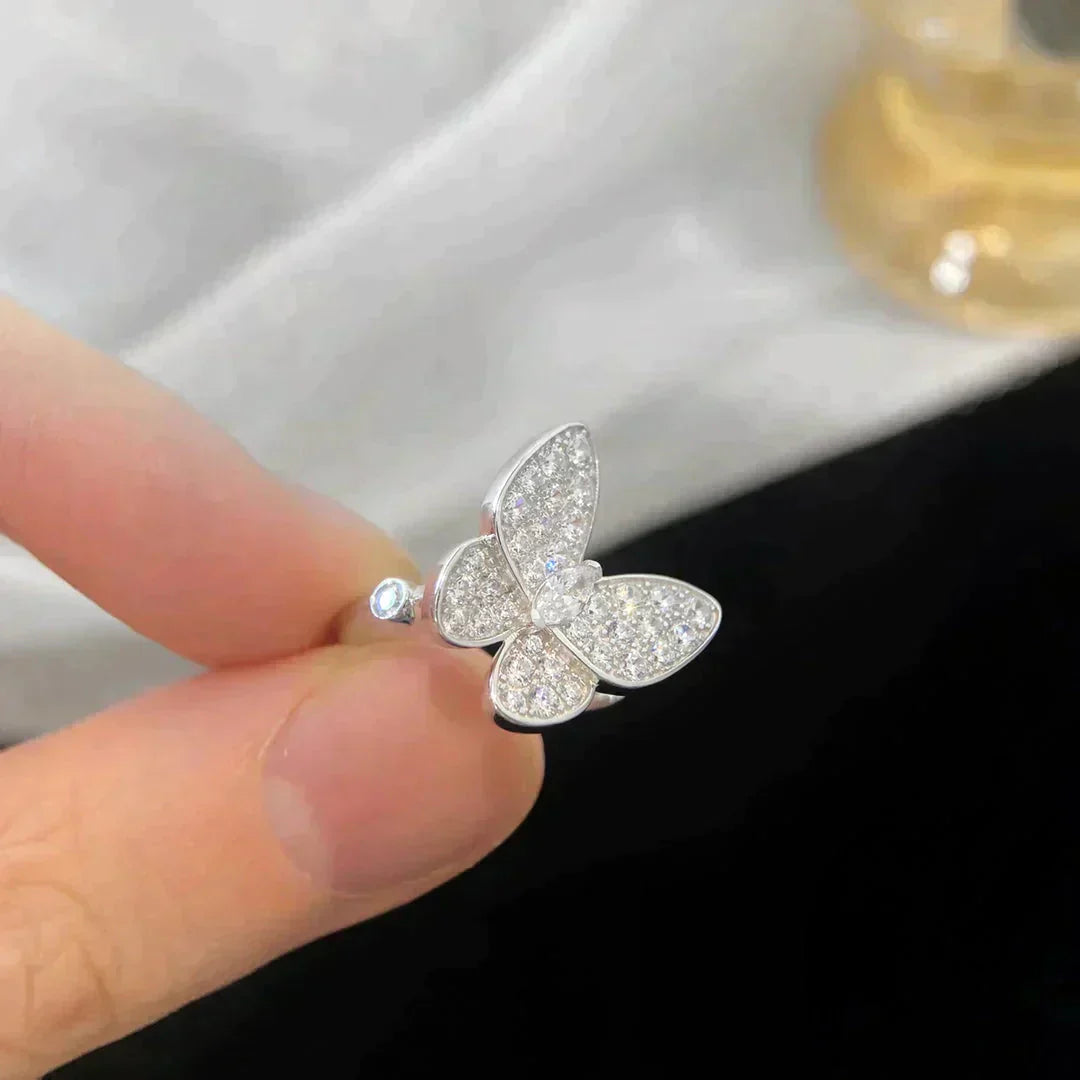 [ELAN LUXE]BUTTERFLY DIAMOND RING