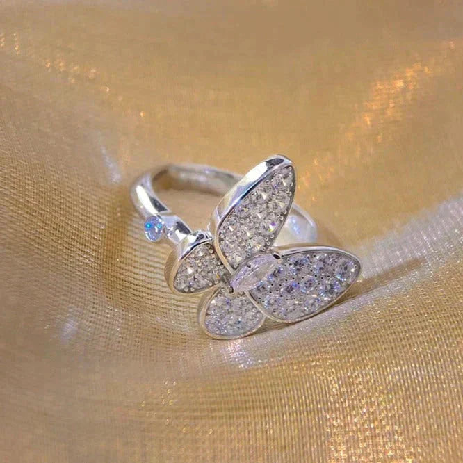 [ELAN LUXE]BUTTERFLY DIAMOND RING