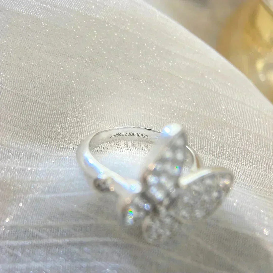 [ELAN LUXE]BUTTERFLY DIAMOND RING