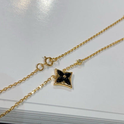 [ELAN LUXE]STAR BLACK MOP NECKLACE