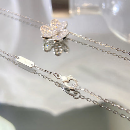 [ELAN LUXE]FLOWER DIAMOND NECKLACE