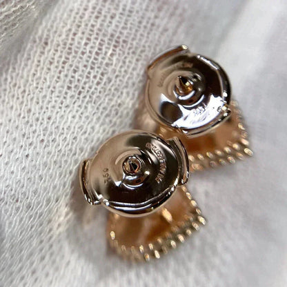 [ELAN LUXE]HEART CARNELIAN STUD EARRINGS