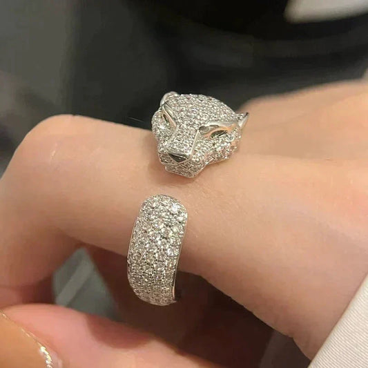 [ELAN LUXE]PANTHERE 5.5MM ALL DIAMOND RING