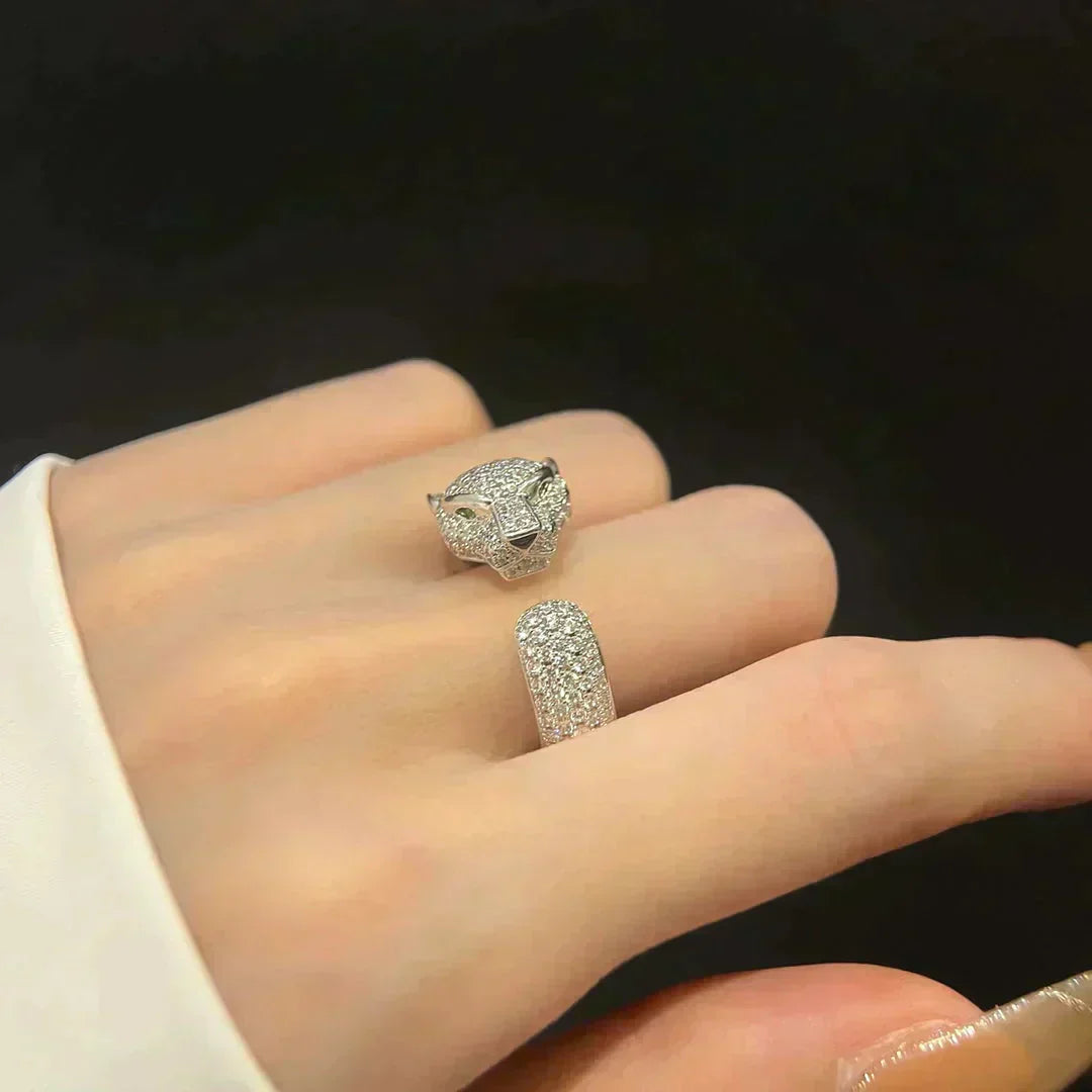 [ELAN LUXE]PANTHERE 5.5MM ALL DIAMOND RING
