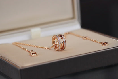 [ELAN LUXE]ZERO 1 PINK GOLD NECKLACE
