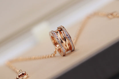 [ELAN LUXE]ZERO 1 PINK GOLD NECKLACE