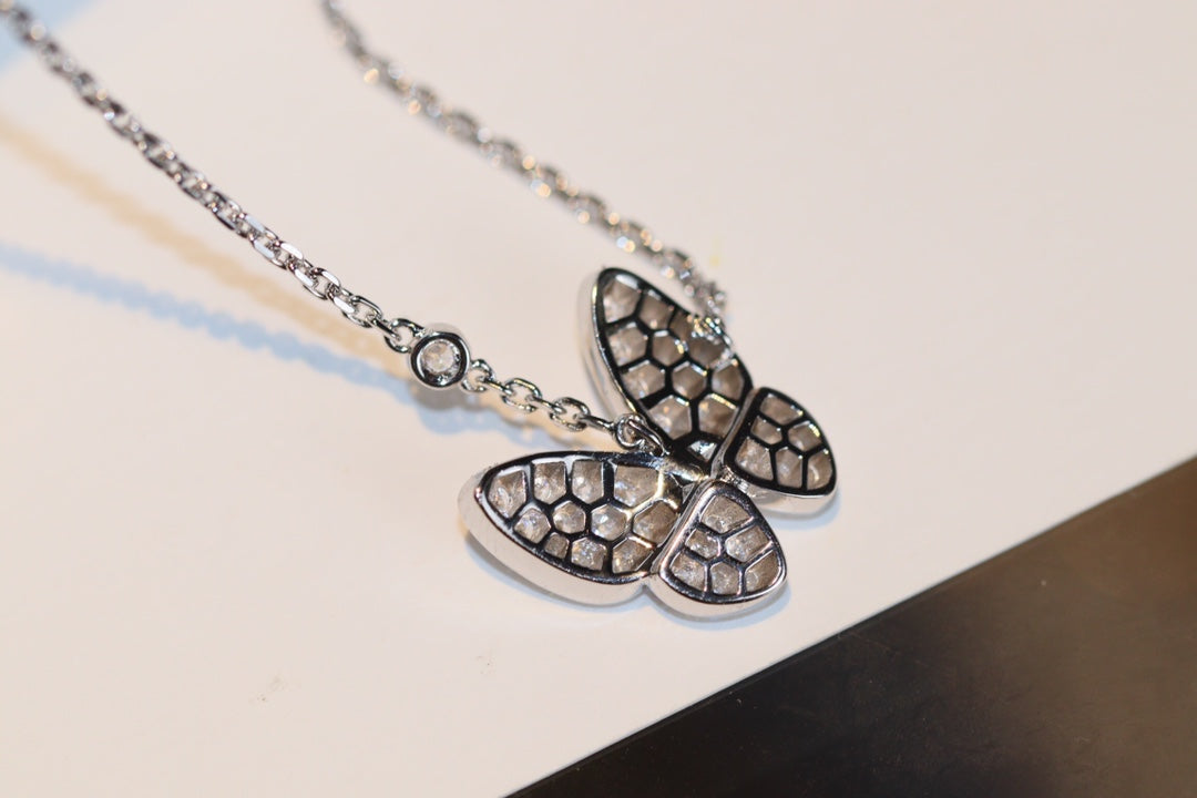 [ELAN LUXE]BUTTERFLY DIAMOND NECKLACE