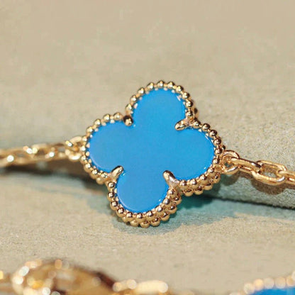 [ELAN LUXE]CLOVER 20 MOTIFS TURQUOISE GOLD