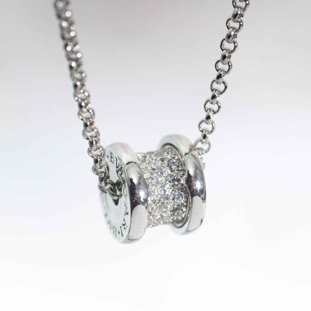 [ELAN LUXE]ZERO 1 SILVER DIAMOND NECKLACE