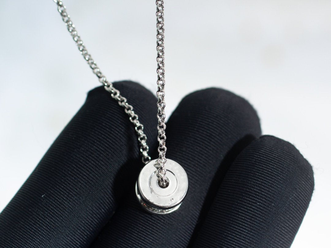 [ELAN LUXE]ZERO 1 SILVER DIAMOND NECKLACE