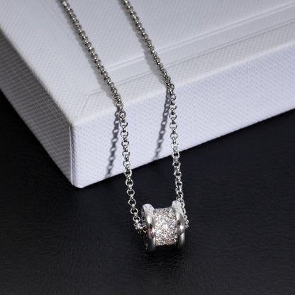 [ELAN LUXE]ZERO 1 SILVER DIAMOND NECKLACE