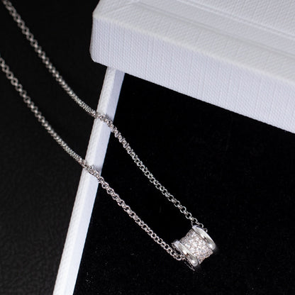 [ELAN LUXE]ZERO 1 SILVER DIAMOND NECKLACE