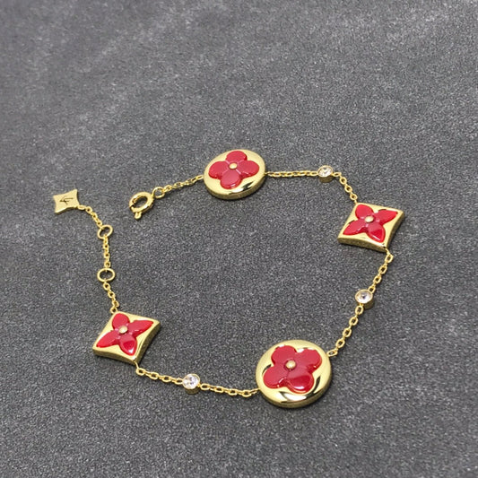 [ELAN LUXE]STAR AND SUN CARNELIAN 4 MOTIFS 3 DIAMONDS