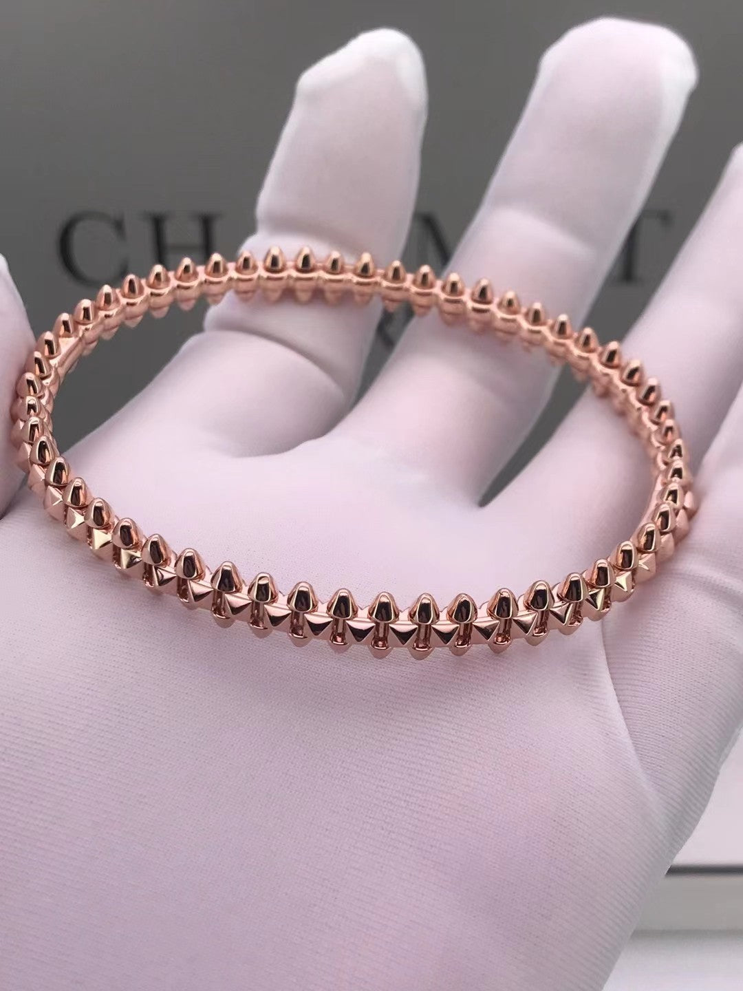 [ELAN LUXE]CLASH PINK GOLD BRACELET