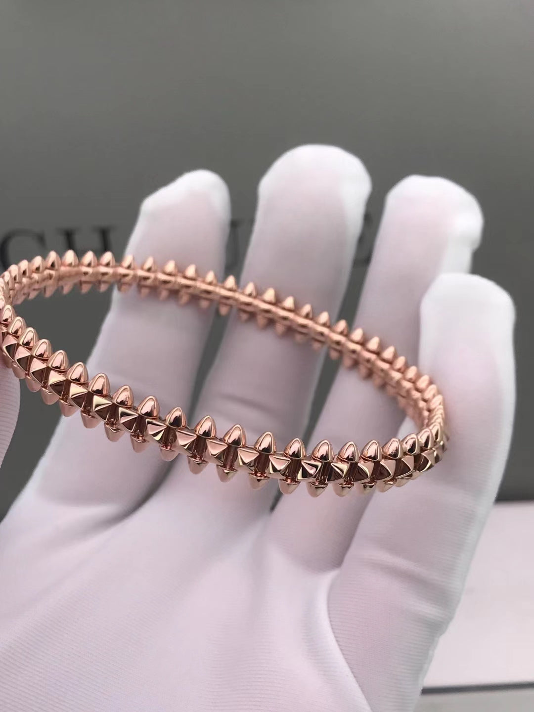 [ELAN LUXE]CLASH PINK GOLD BRACELET