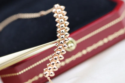 [ELAN LUXE]CLASH PINK GOLD NECKLACE