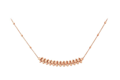 [ELAN LUXE]CLASH PINK GOLD NECKLACE