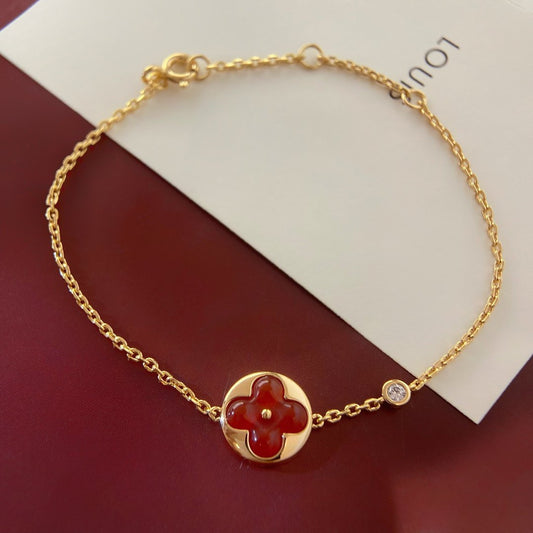 [ELAN LUXE]SUN PEDANT CARNELIAN BRACELET