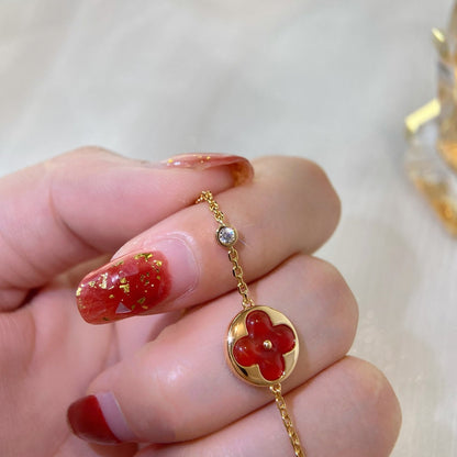 [ELAN LUXE]SUN PEDANT CARNELIAN BRACELET