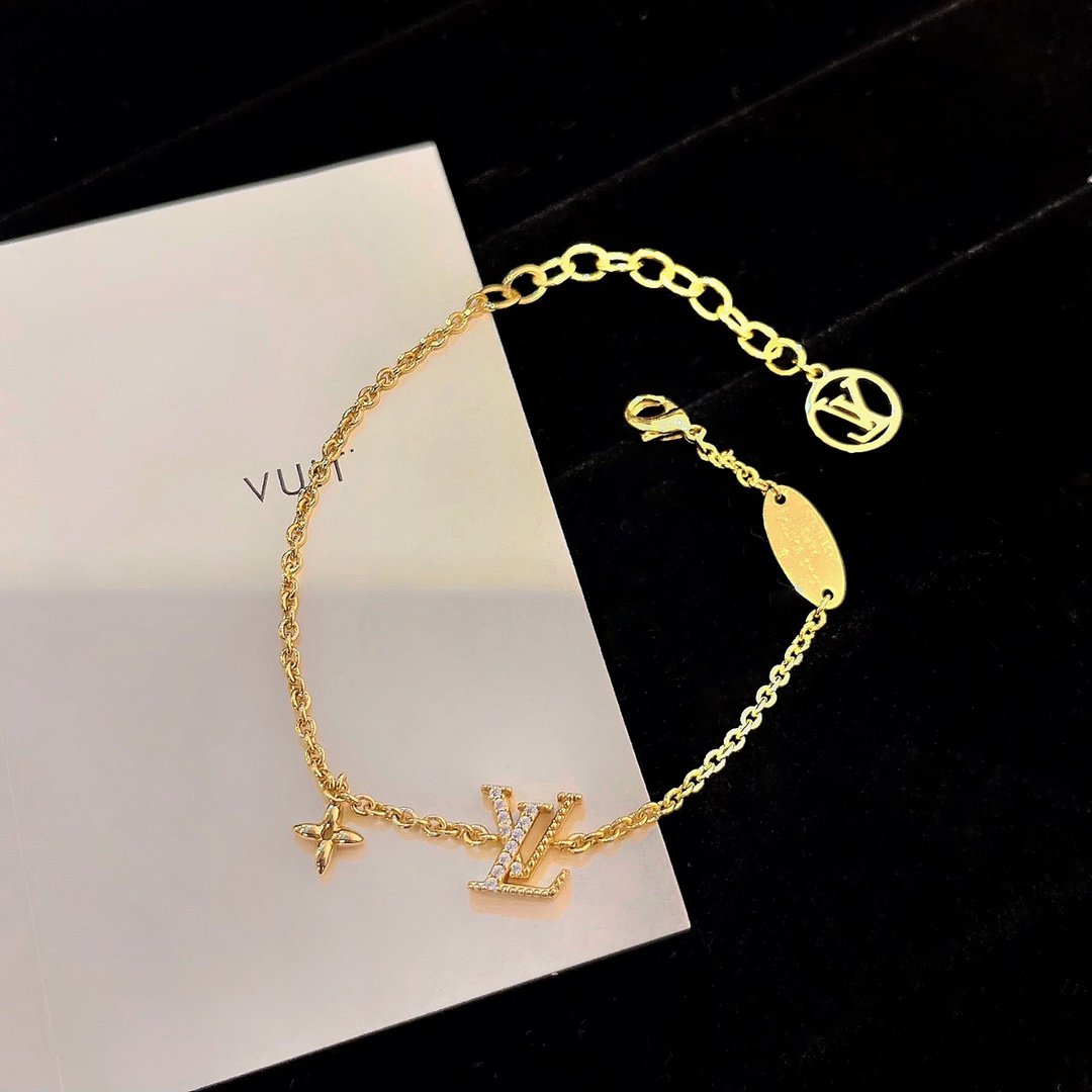 [ELAN LUXE]LOGO STAR MOTIF GOLD BRACELET